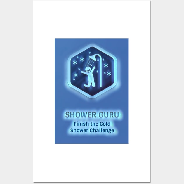 Shower Guru Wall Art by Tovers